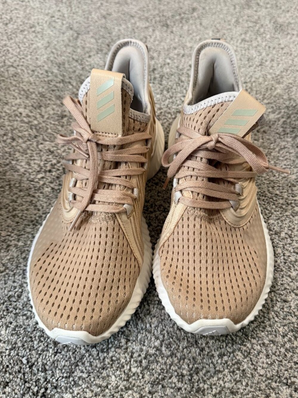 Adidas Tan Running Shoes